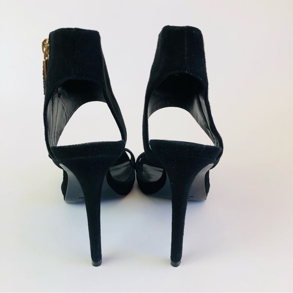 Vince Camuto Signature Shaylee Suede Cuff Stiletto Sandals - Picture 7 of 15
